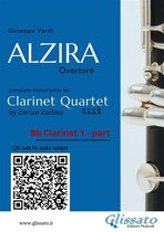 Alzira for Clarinet Quartet 1 - Bb Clarinet 1 part of "Alzira" for Clarinet Quartet