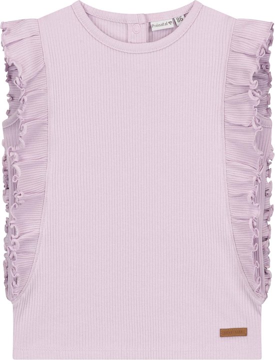 Prénatal baby T-shirt - Meisjes - Violet - Maat 68