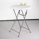 REKE Statafel - Wit - ø80x115 cm