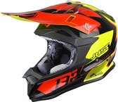 JUST1 Helmet J32 PRO Kick Black-Red-Yellow 58-M