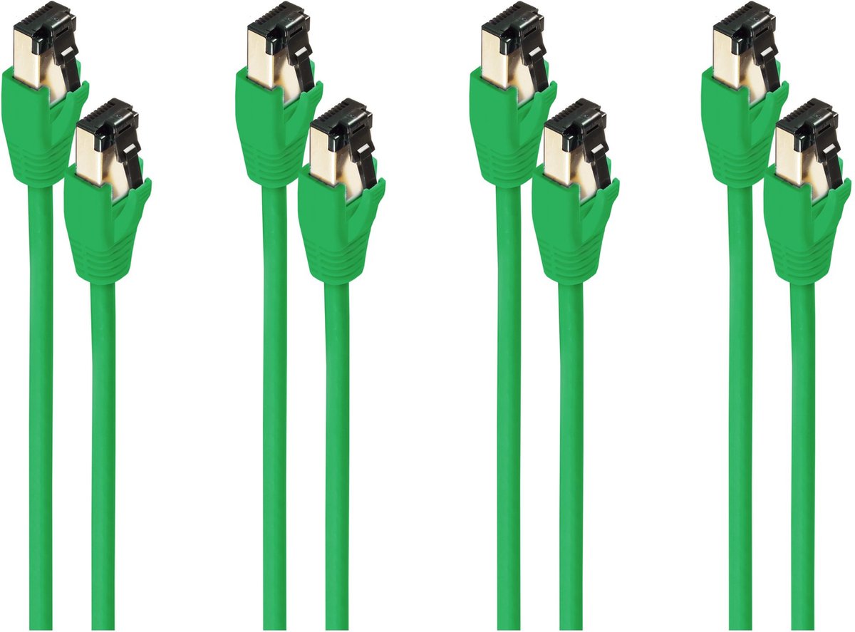 S/CONN SC08-41033-4 netwerkkabel Groen 2 m Cat8.1 F/FTP (FFTP)