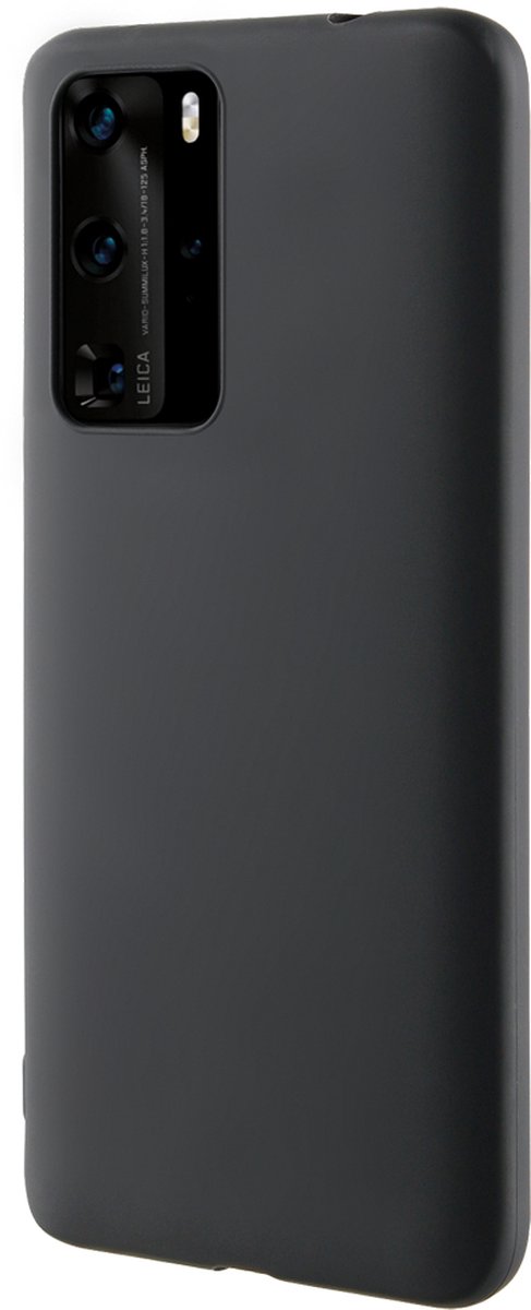Promiz Soft Case, Matt Black - Huawei P40 Pro