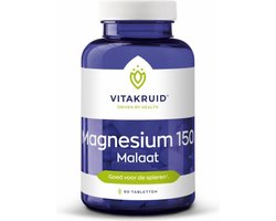 Vitakruid Vitakruid Magnesium Malaat 150 - 2 x 90 tabletten - 90 stuks