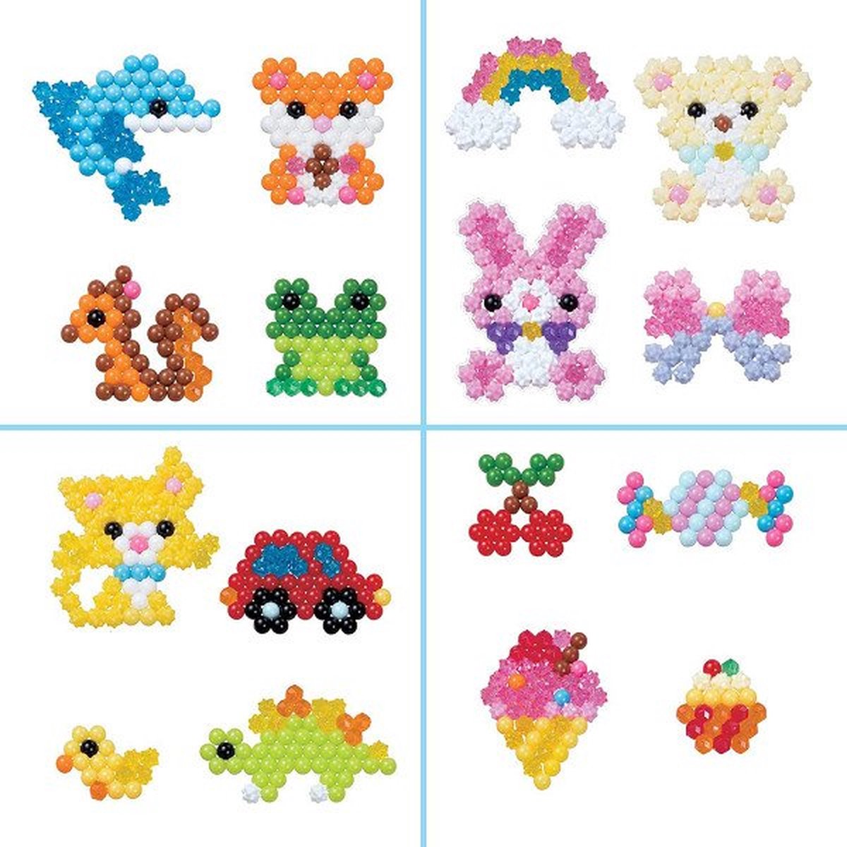 Aquabeads 31912 Beginners meeneemkoffer- COMPLETE KNUTSELSET- INCLUSIEF 900 PARELS IN 24 KLEUREN — afbeelding 8