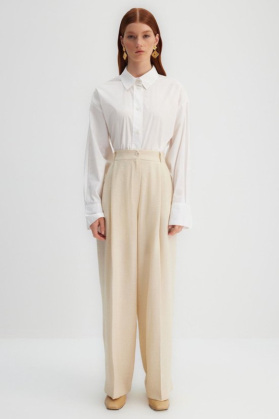 Trendyol TCLSS23TP00006 Volwassenen Vrouwen - Beige - 42