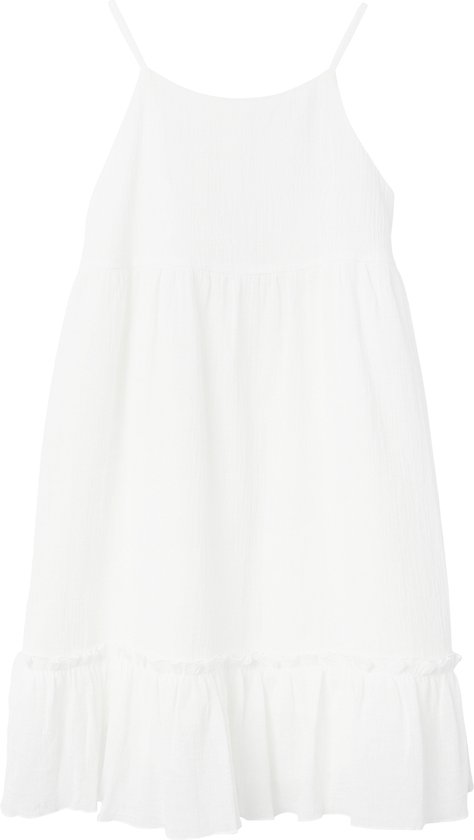 Foto: Name it nkffimia sl dress noos meisjes jurk jet stream maat 140