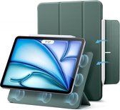 ESR Rebound Magnetic Hoes Geschikt voor de Apple iPad Air 11 (2024)/Air 10.9 (2022/2020) - Book Case met Standaard - Sleep/Wake - Groen