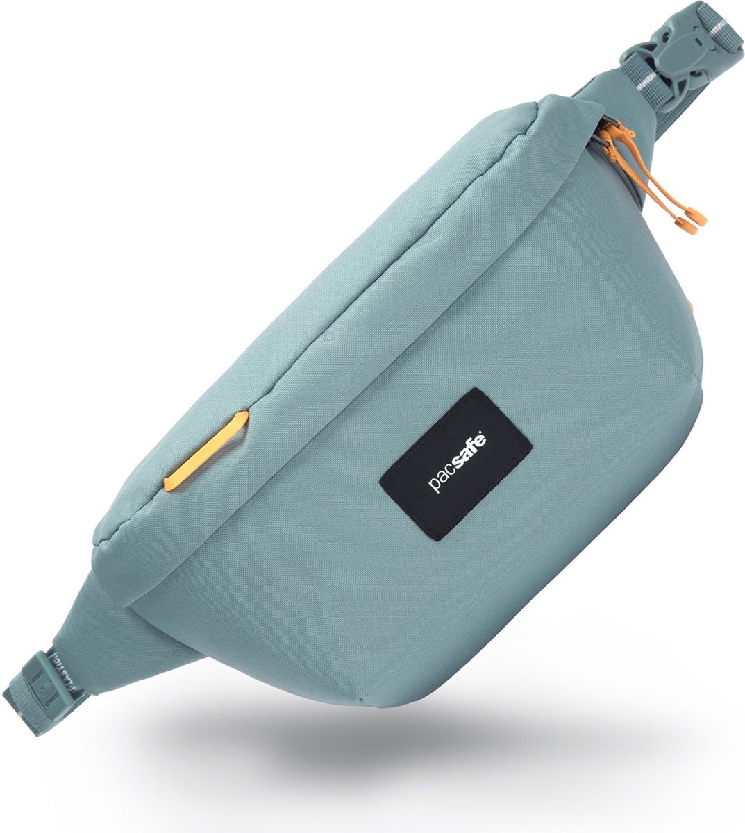 Pacsafe GO Sling tas - 2.5L - RFID - Anti-diefstal - Waterafstotend - Gerecycled - Festivaltas - Fresh Mint
