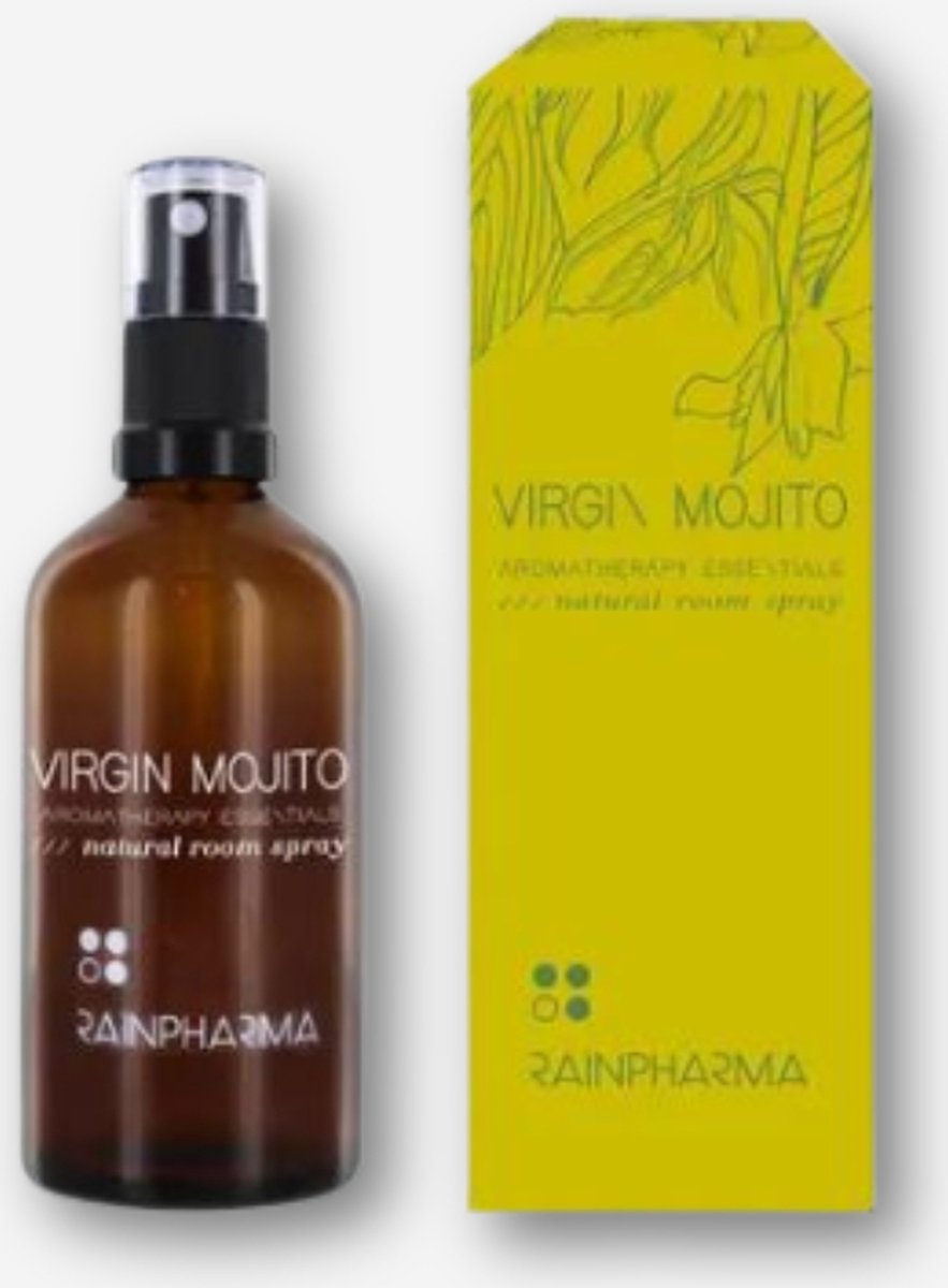RainPharma - Natural Room Spray Virgin Mojito - 100ml - Huisparfum - Interieurspray - Huisgeur