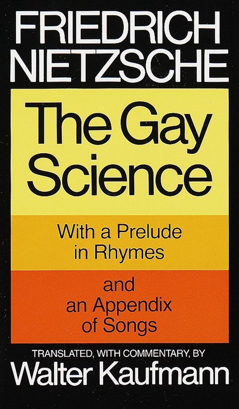 The Gay Science - cover