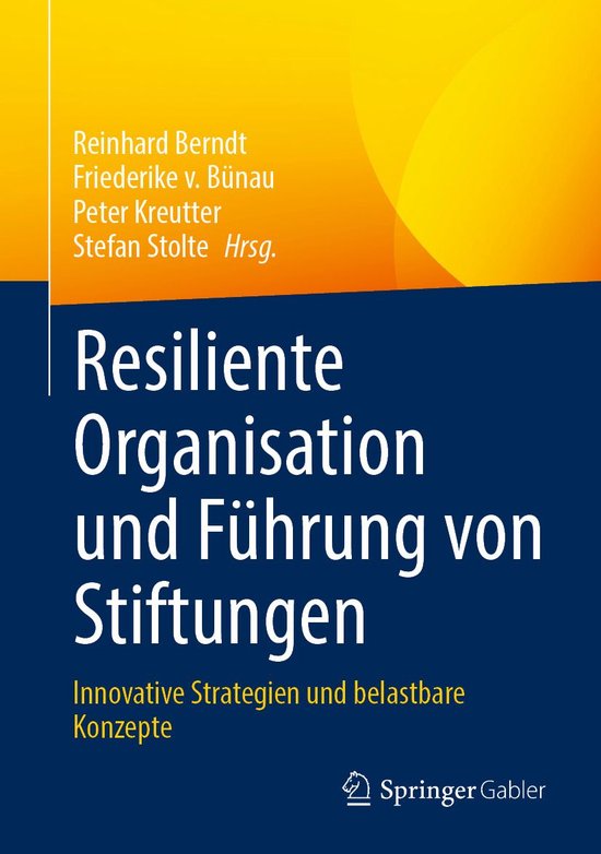 Business and Economics (German Language) - Resiliente Organi ... - cover