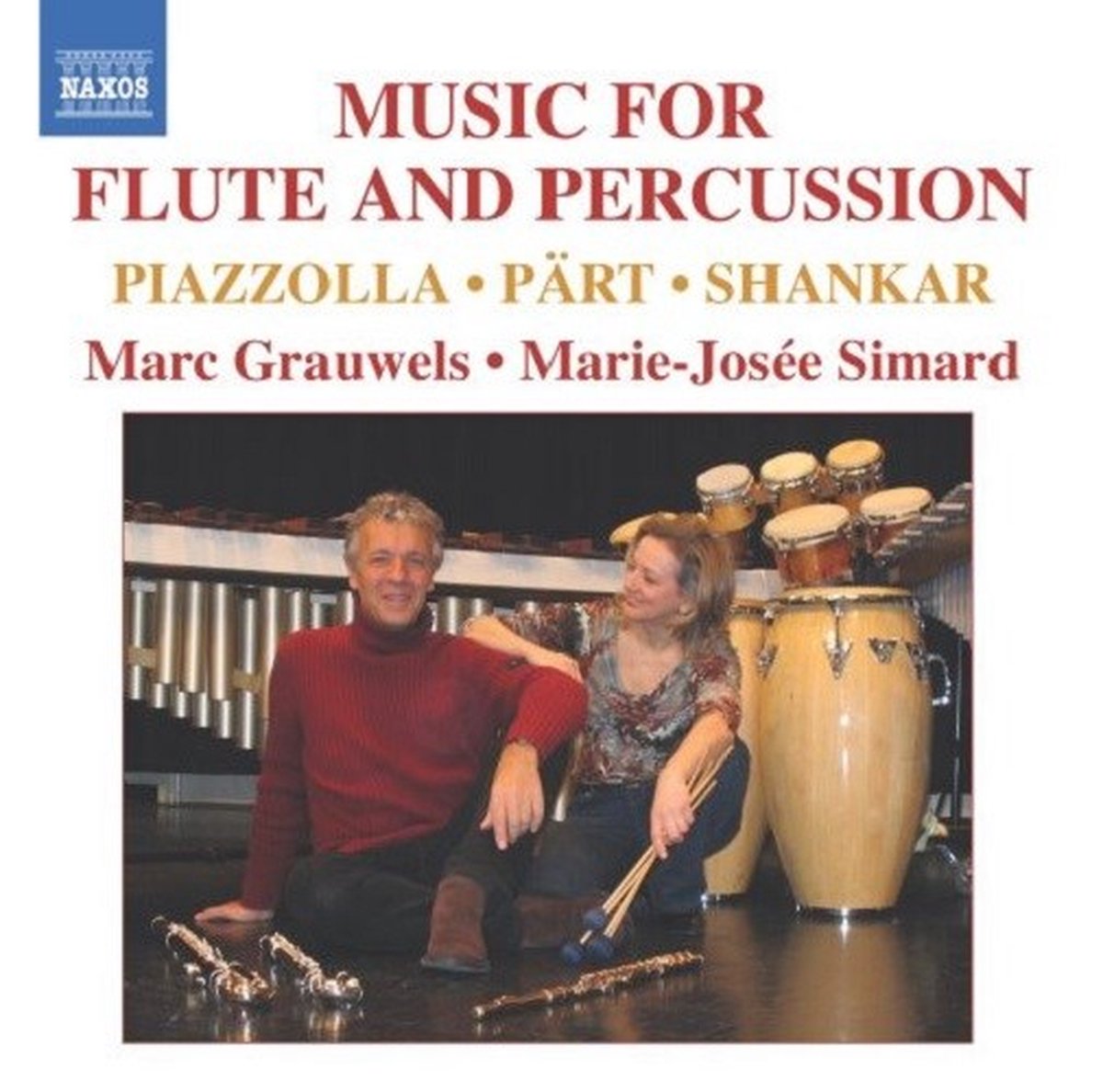 Marc Grauwel & Marie-Josée Simard - Music For Flute And Percussion (CD)