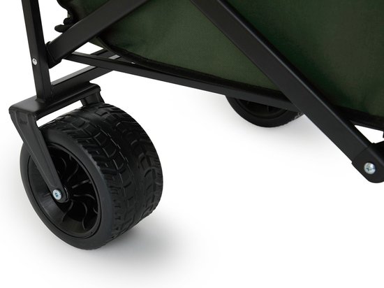 909 Outdoor Bolderkar - Pliable - Capacité de charge max 80 KG - 100x57x99cm - Vert