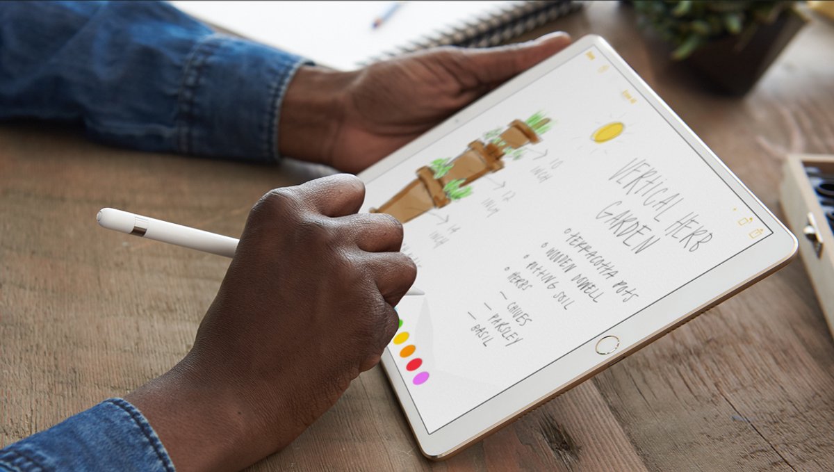 Apple iPad Pro 12.9 inch WiFi 512GB goud tablet met Retina scherm, iOS, multitasking, lange batterijduur - Afbeelding 4