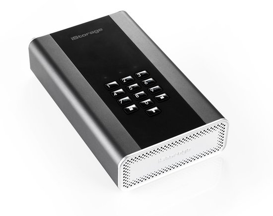 iStorage diskAshur DT2 - externe harde schijf - 2 TB - Cijfercode - Zwart - Grafiet van Merkloos — afbeelding 5