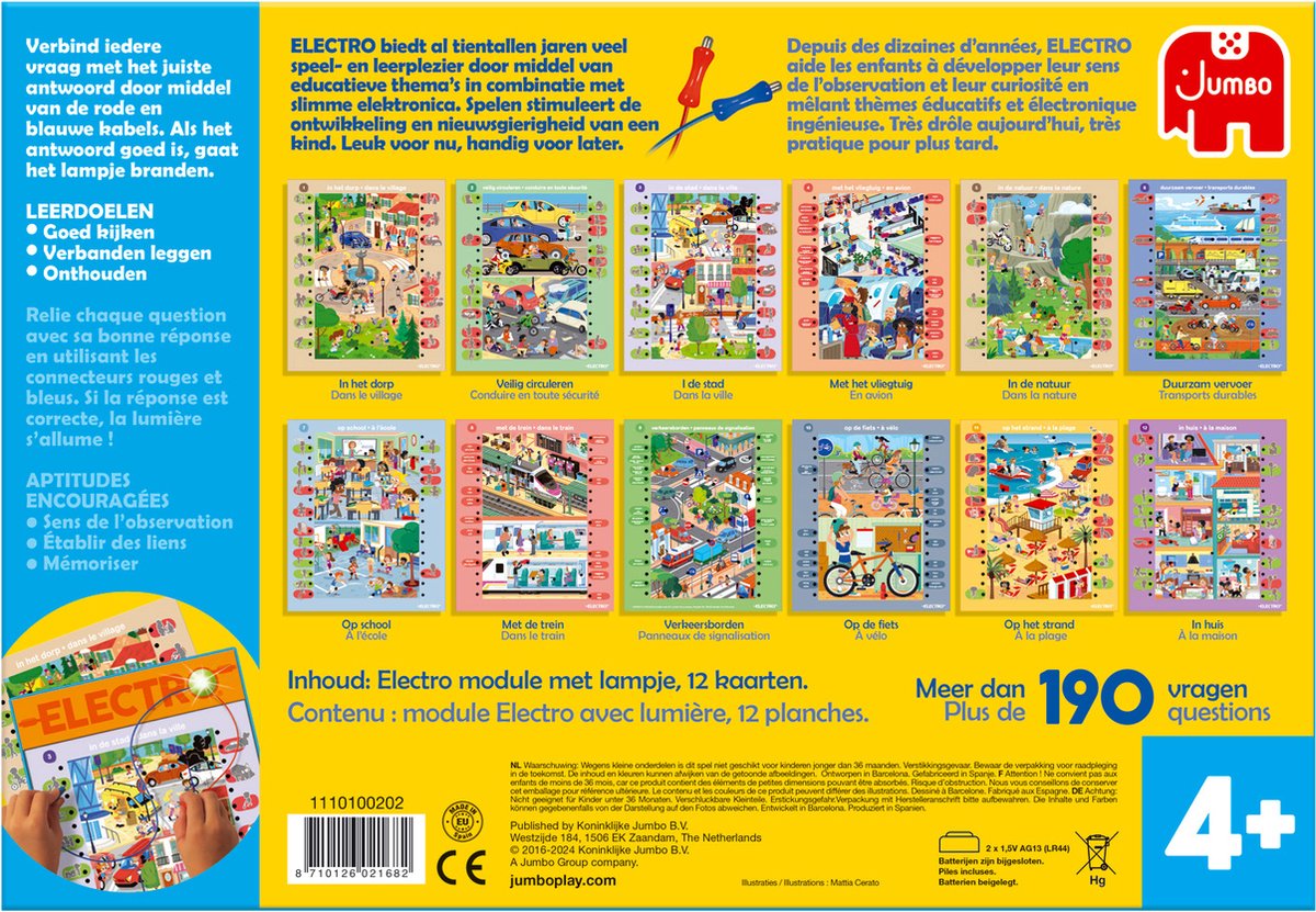 Jumbo - Electro Verkeerseducatie - Nederlandstalig - Educatief spel — afbeelding 9