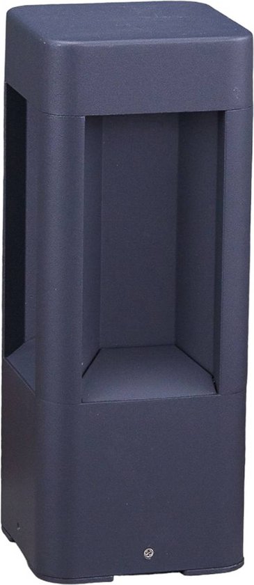 Lucande - Lampe d'extérieur LED - 1 lumière - Aluminium, polycarbonate - H : 30,5 cm - anthracite - Source lumineuse incluse