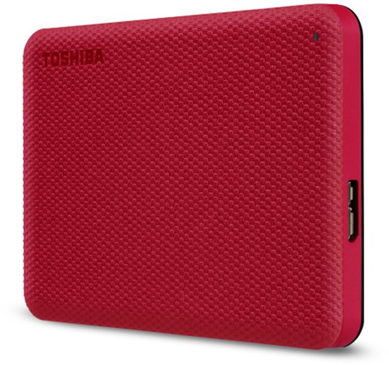 External Hard Drive Toshiba CANVIO ADVANCE Red 1 TB USB 3.2 Gen 1 van Merkloos — afbeelding 3