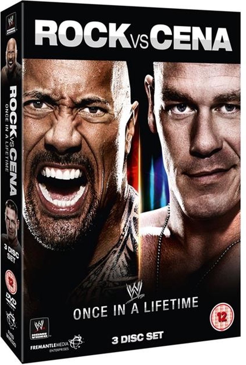 Wwe - Rock Vs Cena - Once In A Lifetime