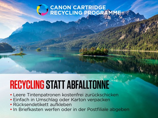 Canon PGI-580/CLI-581 - Inkcartridge multipack / Zwart / Cyaan