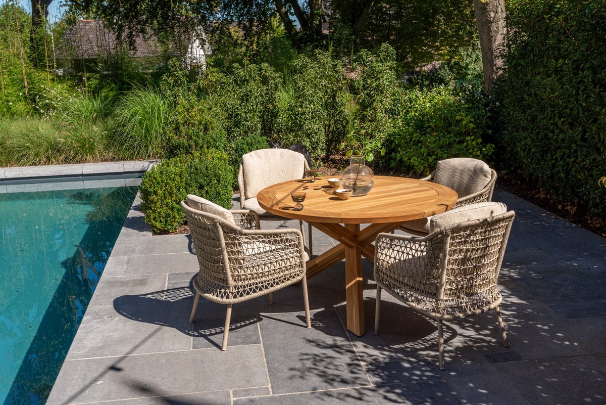 4 Seasons Outdoor Puccini garden chair - latte