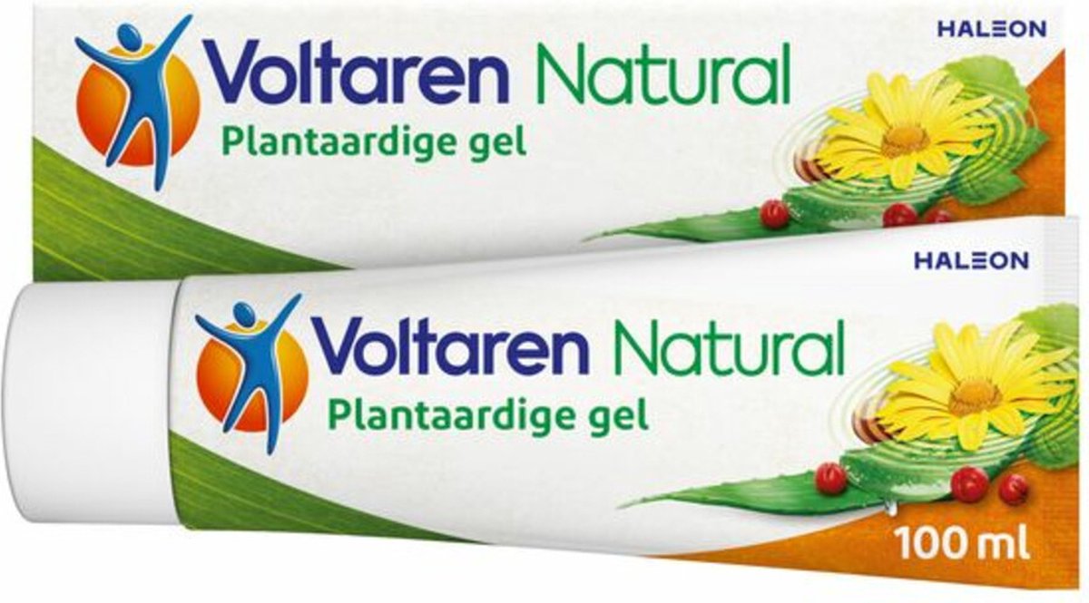 Voltaren Natural gel voor stijve, stramme spieren en blauwe plekken 100 ml