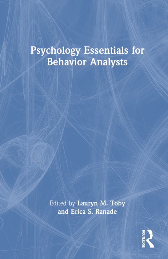 Psychology Essentials for Behavior Analysts - cover