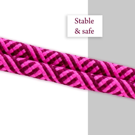 Chaîne de téléphone portable Cadorabo pour LG K52 / K62 / Q52 en ROSE - Étui pour téléphone portable avec cordon de sangle réglable à accrocher autour du cou