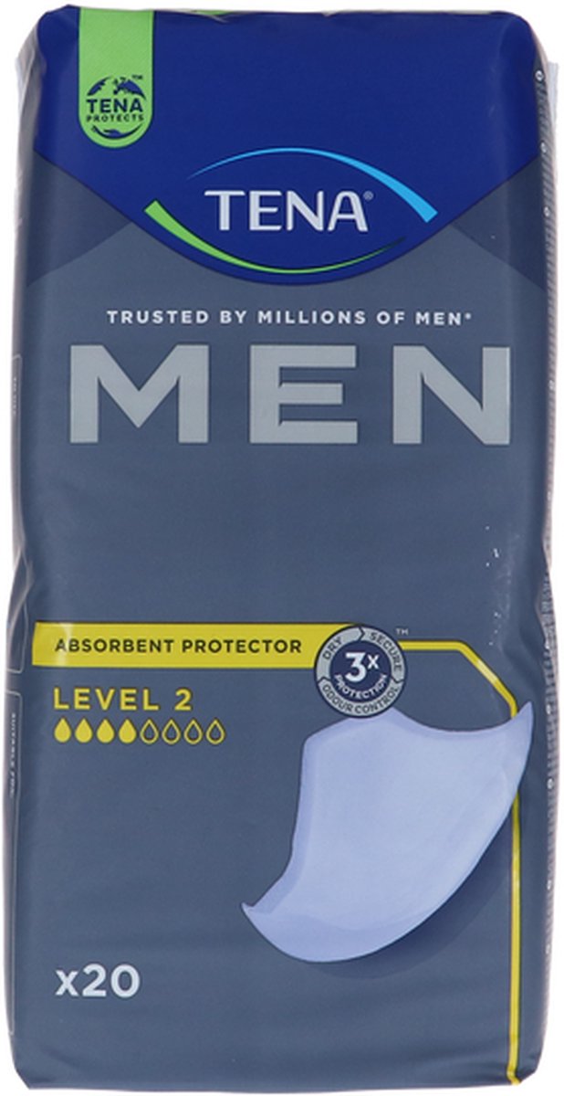 TENA MEN LEVEL 2- 4 x 20 stuks voordeelverpakking - Copy