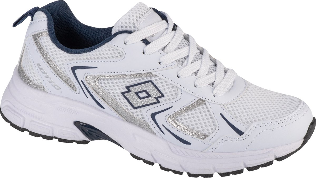 Lotto KITAURA Unisex sneaker lage schoenen 2400010U wit/marineblauw