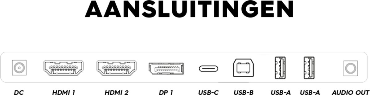 RAIDER 28 inch 4K Gaming Monitor 144Hz 0.5 ms - afbeelding 2