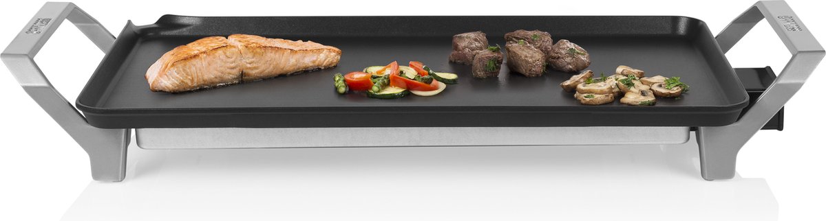 Princess Dinner4All Pure 104040 Gourmetstel - Tafelgrill met verwisselbare platen/borden - 4 personen - 4 x 210 Watt
