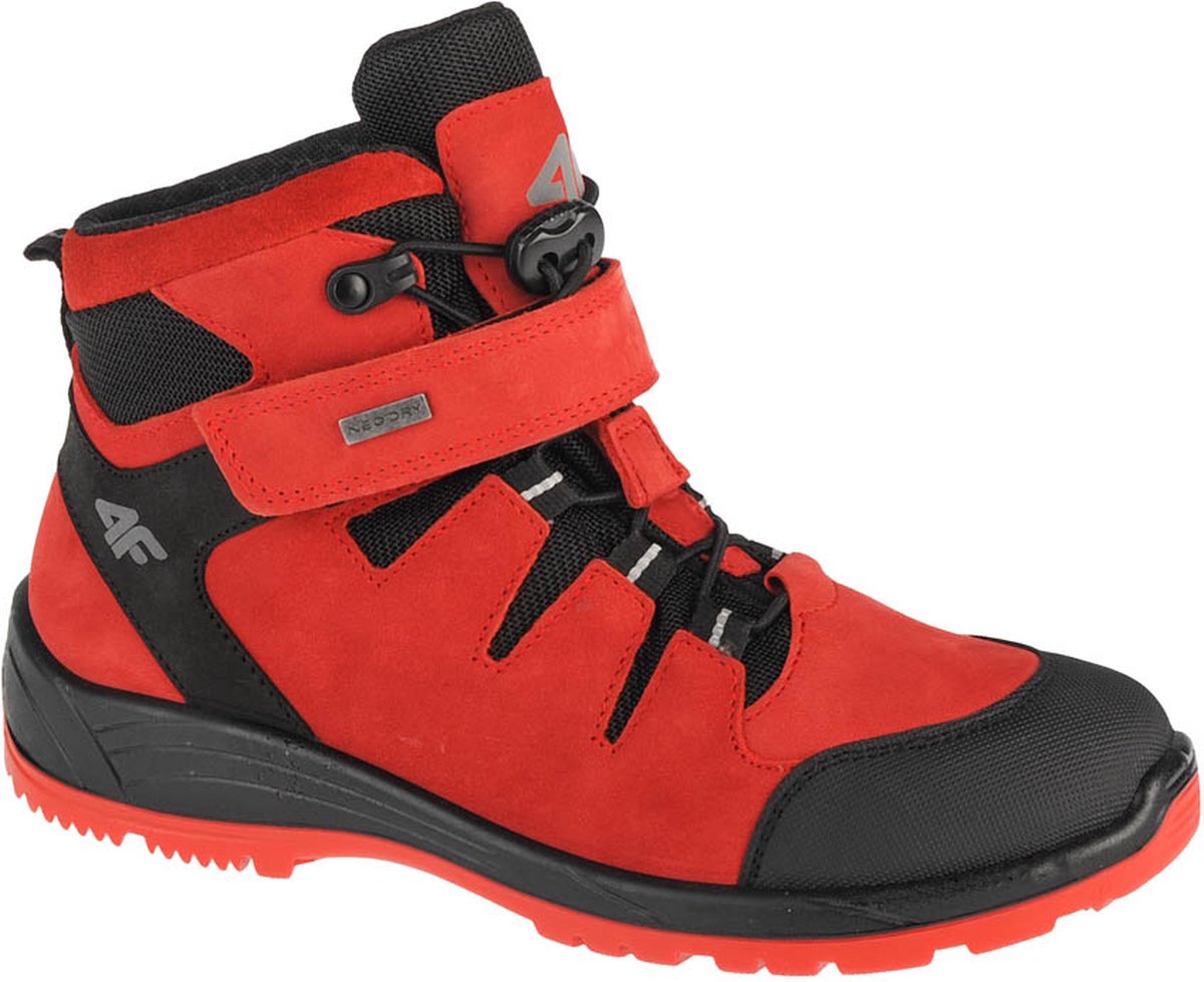 4F Junior Trek HJZ21-JOBMW253-62S voor een jongen Trekkingschoenen Laarzen Rood