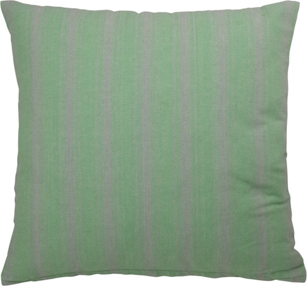 Linen & More Kussen Linen Stripe Licht Groen | 45 X 45 | Sierkussen Voor Woonkamer Of Slaapkamer