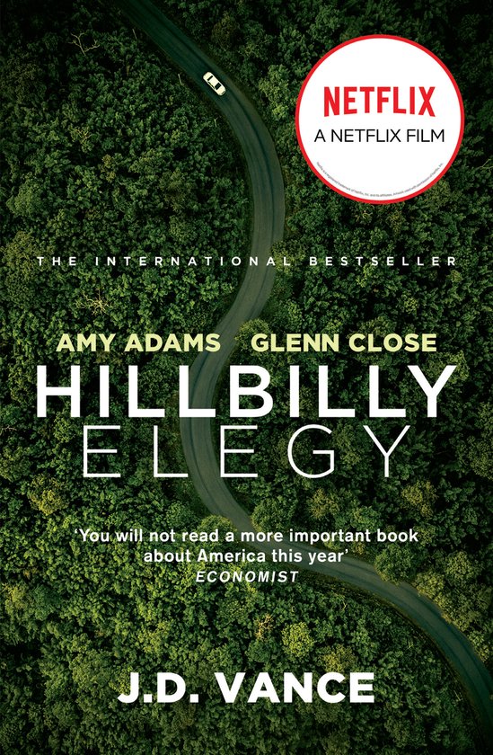 Hillbilly Elegy The International Bestselling Memoir Coming  ... - cover