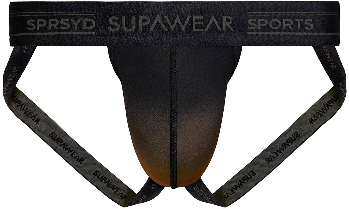 SUPAWEAR SPR Training Jockstrap Green - MAAT XL - Heren Ondergoed - Jockstrap voor Man - Mannen Jock