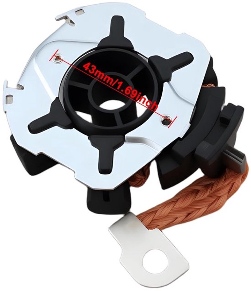 Dailygoody - Koolborstelhouder - 232038 - Set van 2 Stuks - Geschikt voor Diverse