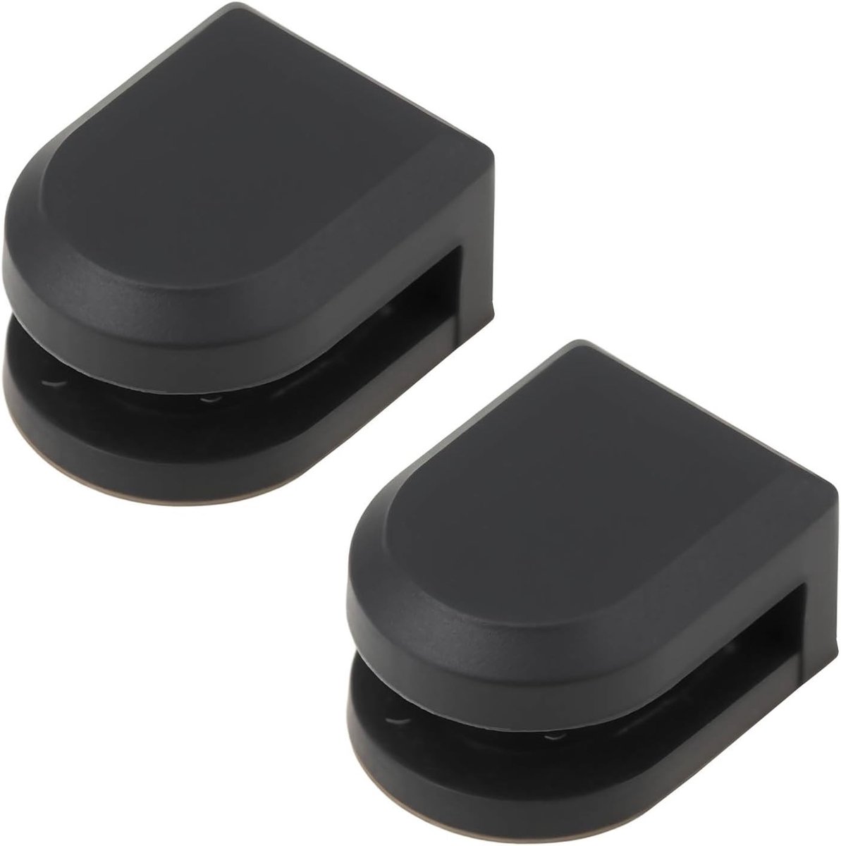 2 Stuks Rubber Bump Stops voor Draaitafels - Stofafdekking en Geluidsisolatie voor Audioliefhebbers