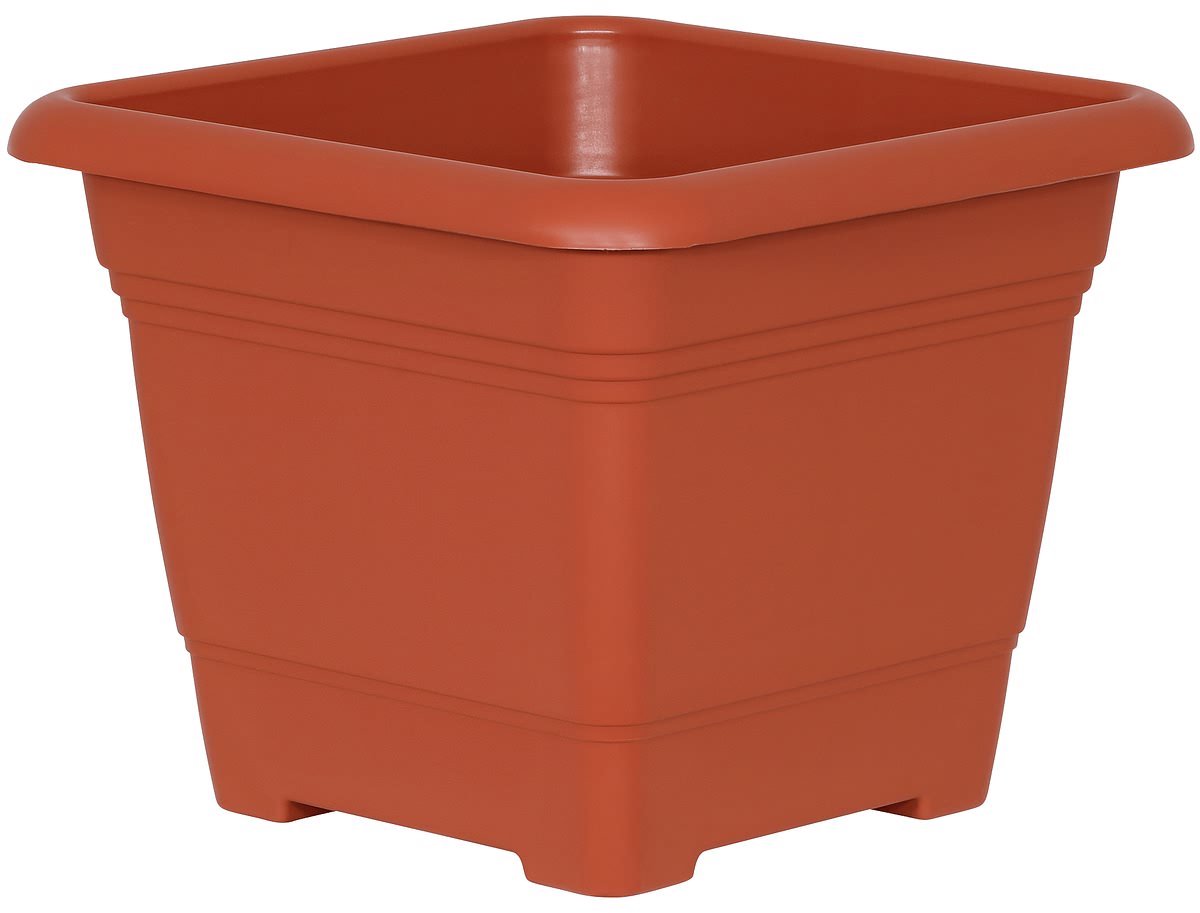 Geli Plantenbak NORA Terracotta 28 cm Vierkant - Kunststof