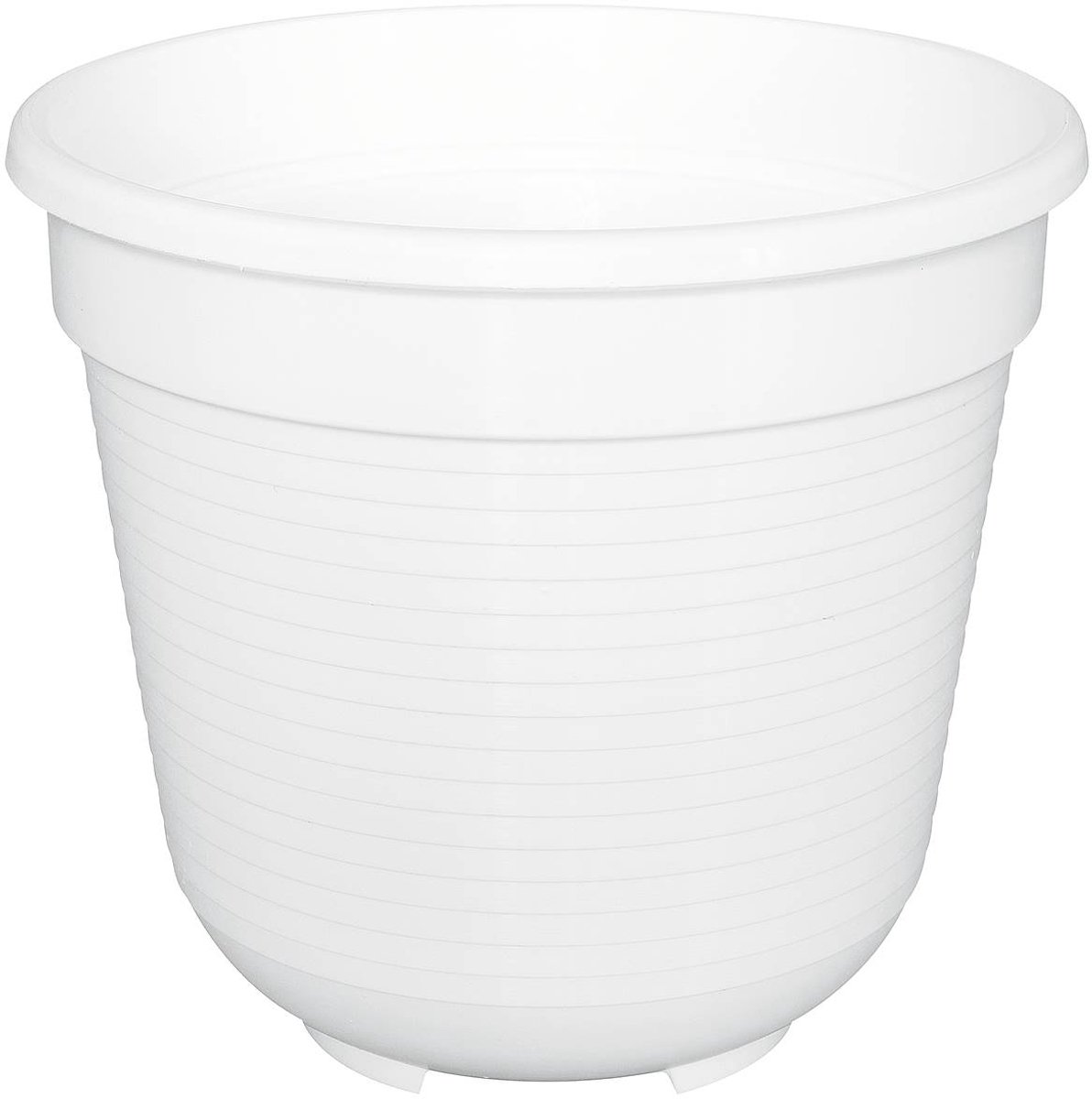 Geli Bloempot STANDARD Wit Ø 12 cm - Kunststof