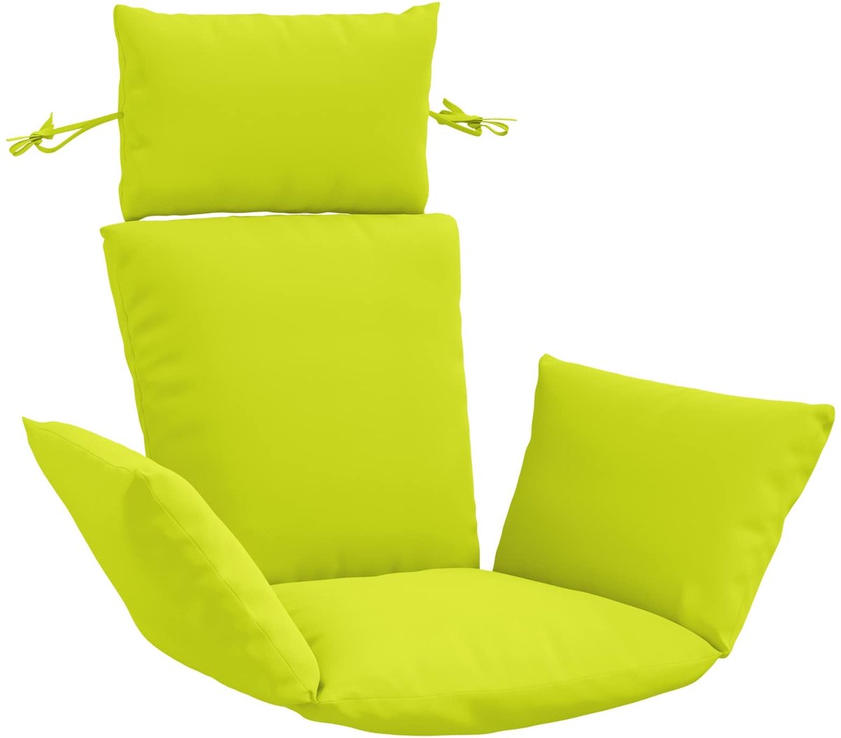 vidaXL - Adirondack - Kussen - PUTTEN - 100% - Polyester - Heldere - Groen.