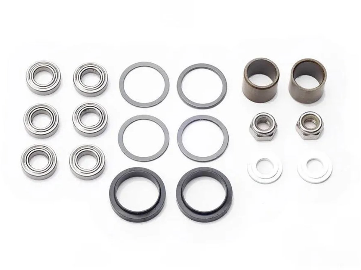 Ht Components N-x1 Pedaallagers Zilver