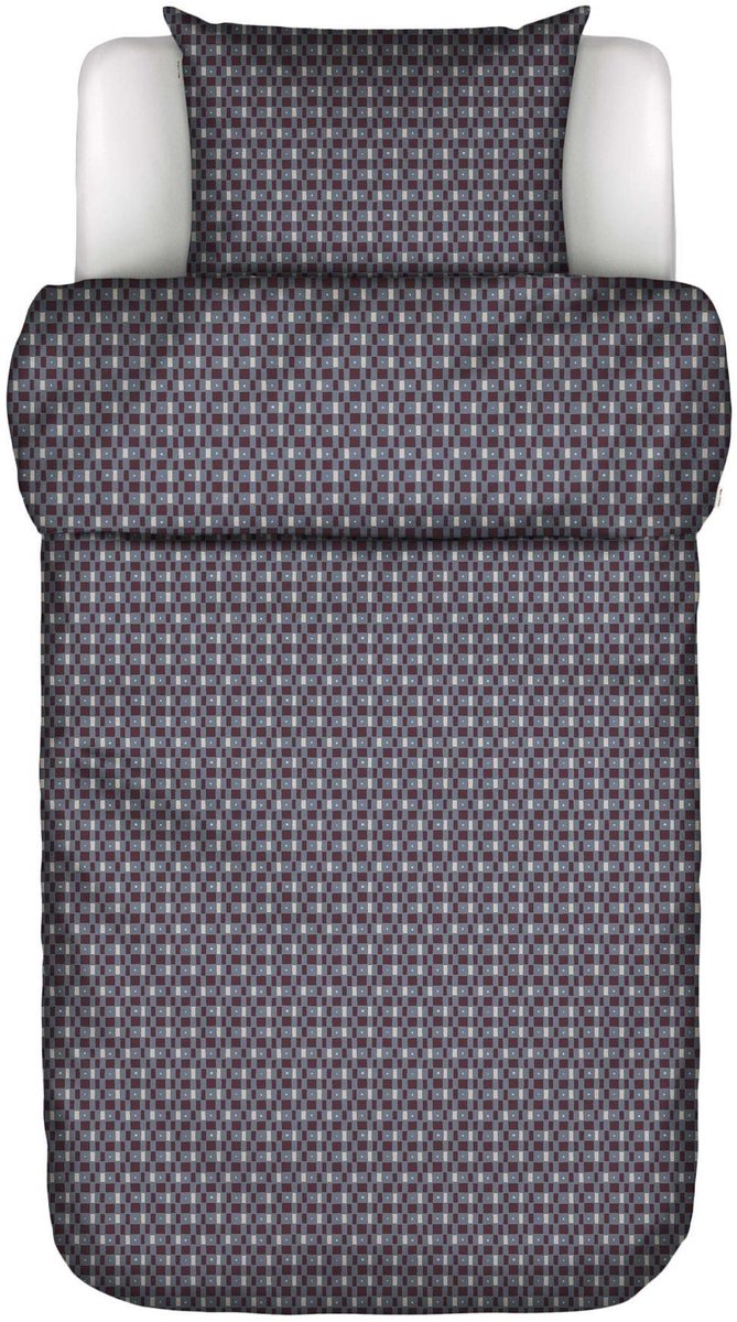 Marc O'Polo Lida Dekbedovertrek Mirage blue - Eenpersoons – 140x200/220 cm