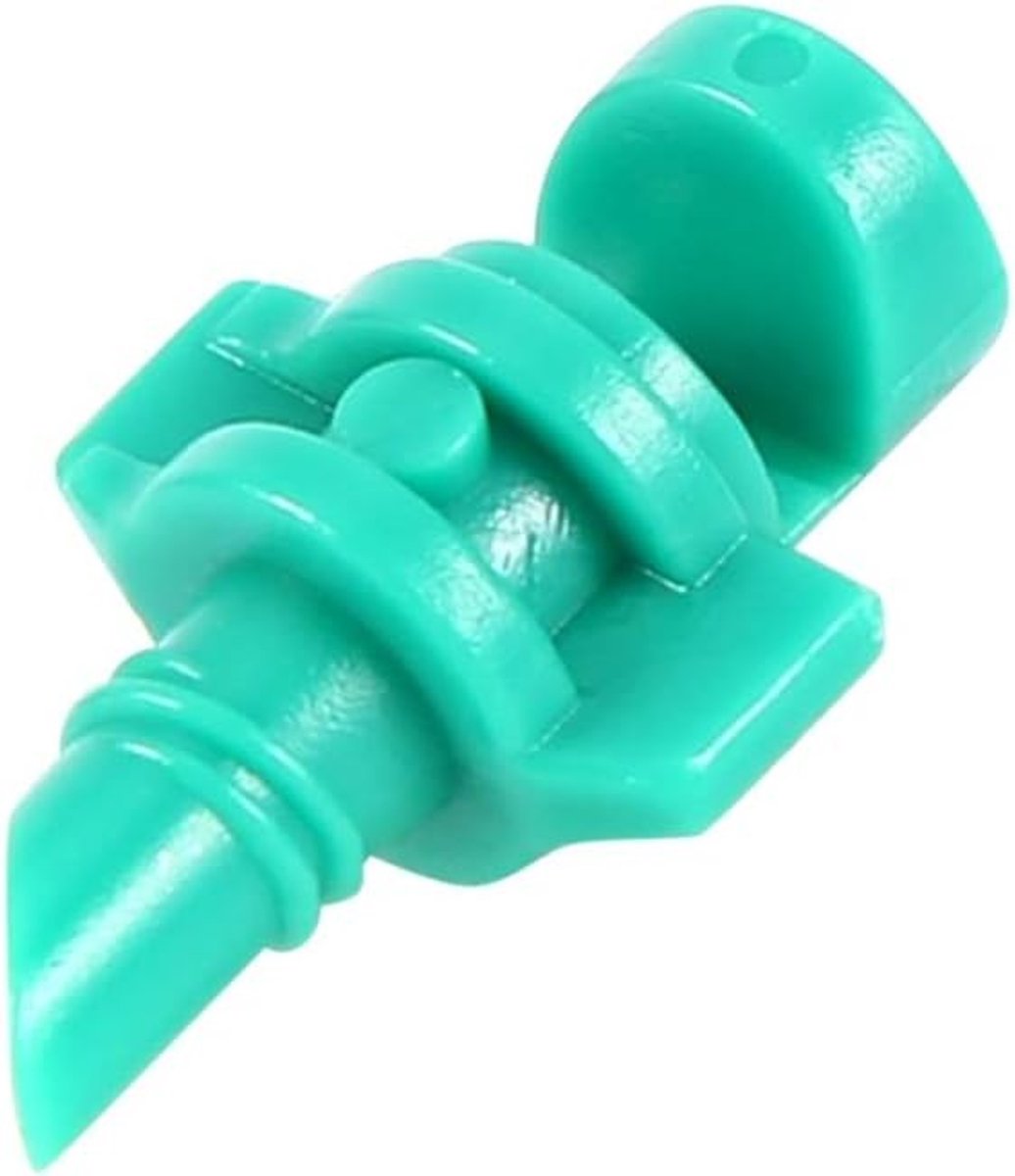 Duurzame Micro Spray Nozzle voor Tuin en Gazon - 180°/360° Vernevelingssysteem voor Irrigatie - 50 Stuks Groen