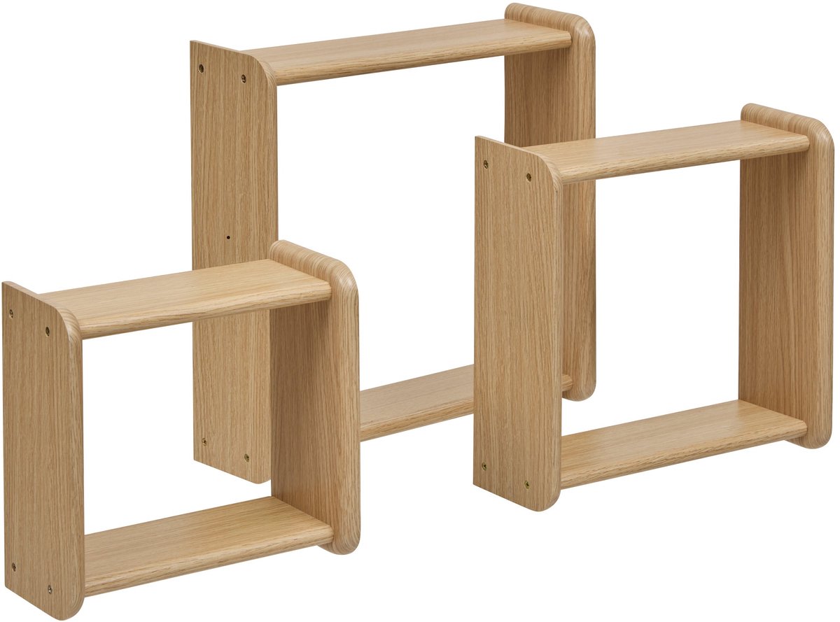 Atmosphera Wandrekken Cassy Nippo - 40x12x40cm - Bruin