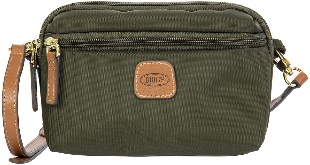 BRIC'S schoudertas X - Collection Crossbody Bag Olive olijfgroen