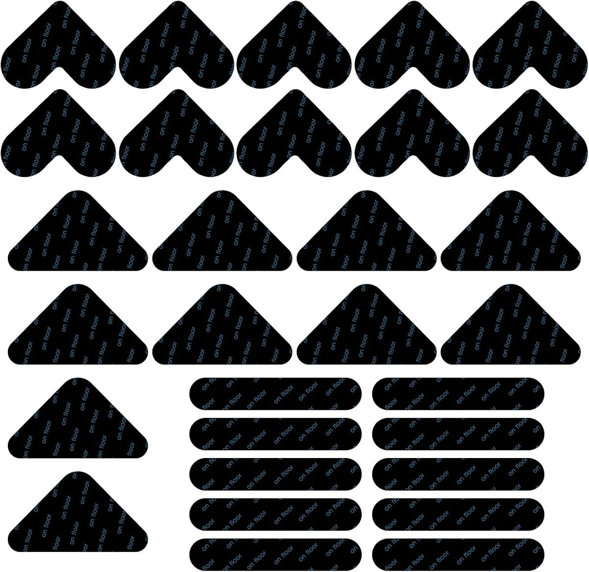 Antislipmat Onder Vloerkleed - Set van 30 - Antislip - Machinewasbaar