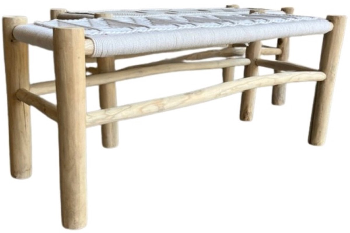Bench macramé 120x40H45