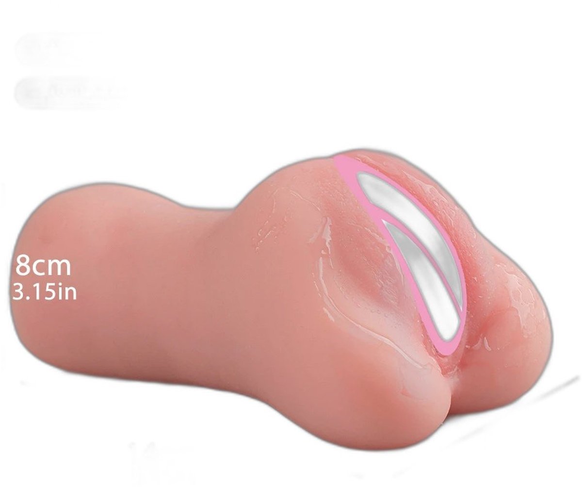 Currero Pocket Pussy met Billen - Masturbator voor Man - Realistisch Torso - Kunstvagina - Billenpop - Sextoy voor Mannen - Discreet Verpakt - Vagina