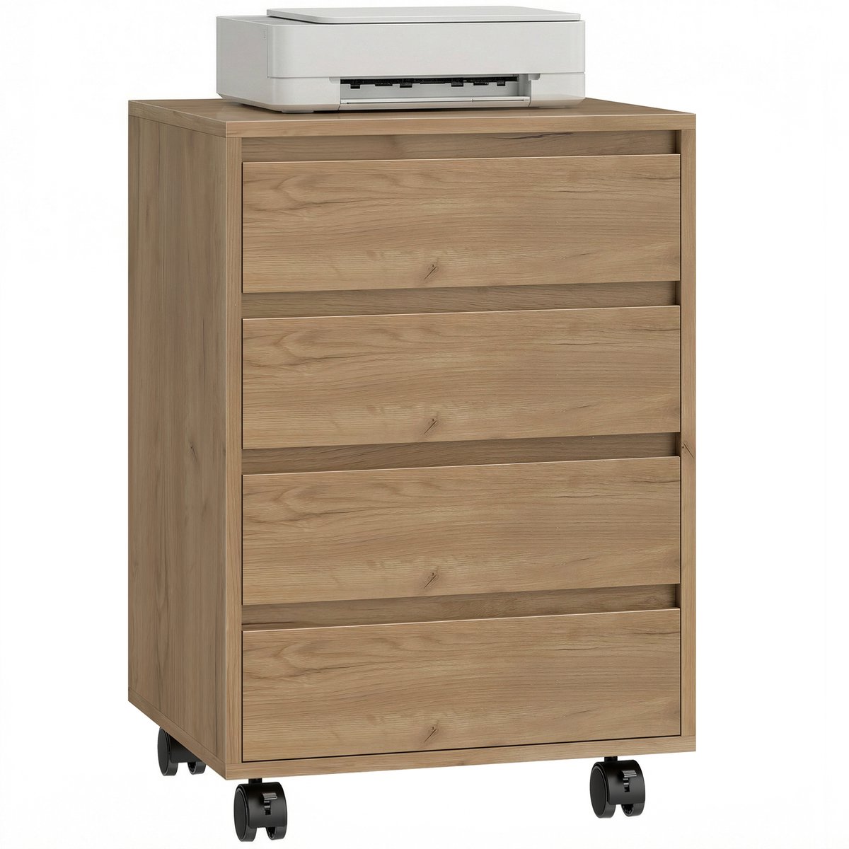 HOMCOM-archiefkast - MDF - 46x40x65cm - Bruin